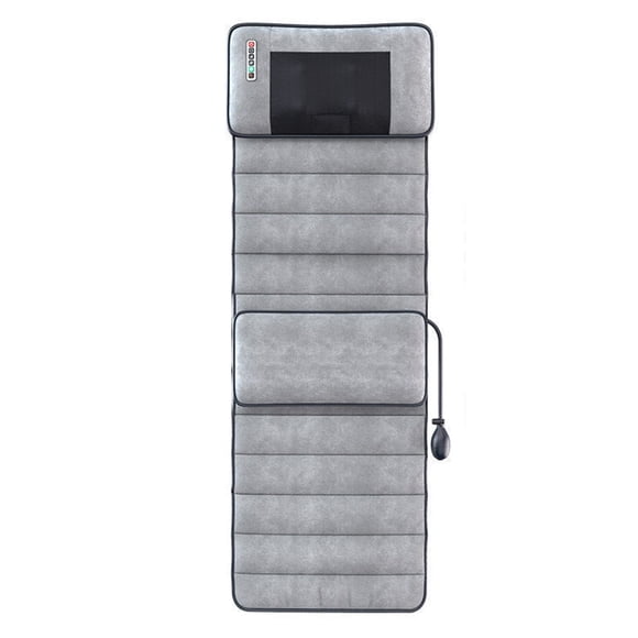 Massage Mat with 9 Modes 9 Gears Adjustable Heating Pad for Sitting Sleeping Lying Electric Mat Massage Mattress Pad Full Body Massager Cushion Neck Back Waist Legs Pain Relief