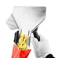 thumbnail image 1 of Pelle à Maïs Soufflé en Acier Inoxydable, Cuillère à Frire Française, Cuillère de Service avec Poignée Droite, 1 of 8
