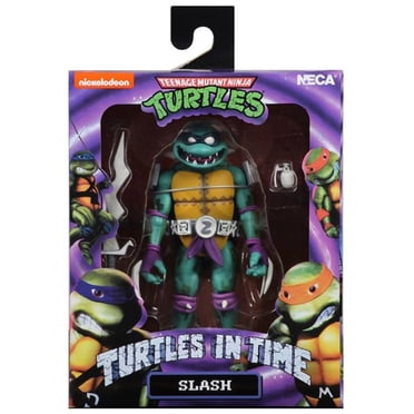 Les Tortues Ninja Figurine Articulée de 7 Pouces Turtles In Time - Slash