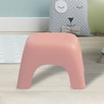 thumbnail image 3 of Banc simple Maison Rond et Confortable pour Salle de Bain Salle de Jeux Rose, 3 of 8
