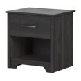 thumbnail image 2 of South Shore Fusion 1-Drawer Nightstand - End Table with Storage for Adult, in Gray Oak, 2 of 10