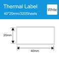thumbnail image 4 of Label Paper Thermal Sticker Self-Adhesive Printable Paper Roll Waterproof Oil-Proof Tear Resistant for Price Name, 4 of 8
