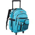 thumbnail image 1 of Everest 5045WH-TURQ Sac à Dos à Roulettes de Luxe - Turquoise, 1 of 8