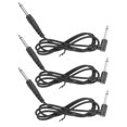 thumbnail image 1 of 3pcs Connection Guitar Cables Universal Audio Cables Durable 6.35mm Speaker Cables, 1 of 8