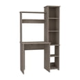thumbnail image 1 of TUHOME Versalles Desk Engineered Wood Desks in  Gray, 1 of 9