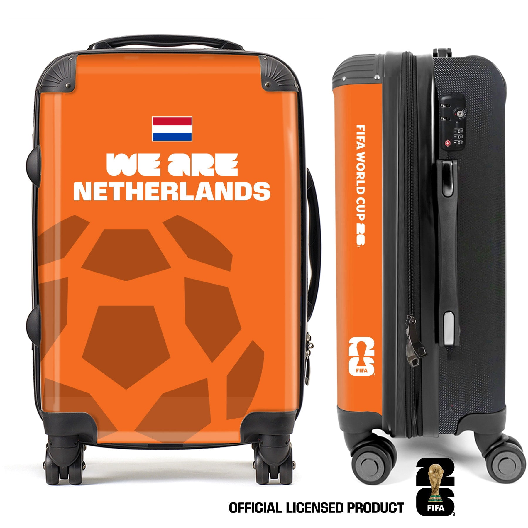 Netherlands1 FIFA World Cup 2026™ Carry On 20” Spinner Suitcase with TSA Lock