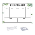 thumbnail image 4 of Luzkey Dry Erase Board Weekly Planning Board Message Panel Planner Board Calendar Sticker for Refrigerator Desk Important Dates Home C, 4 of 7