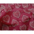 thumbnail image 4 of oneOone Silk Tabby Fabric Floral Block Printed Fabric 1 Yard 42 Inch Wide, 4 of 4