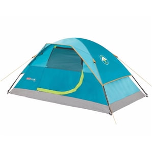 Coleman Jeunes enfants Wonder Lake 7 x 4 Dôme Camping 2-Person Tente avec/rafale, bleu