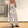 thumbnail image 2 of Birdeem Women Ladies Printed Summer Sleeveless Backless Loose Long Playsuits Rompers Jumpsuit, 2 of 6