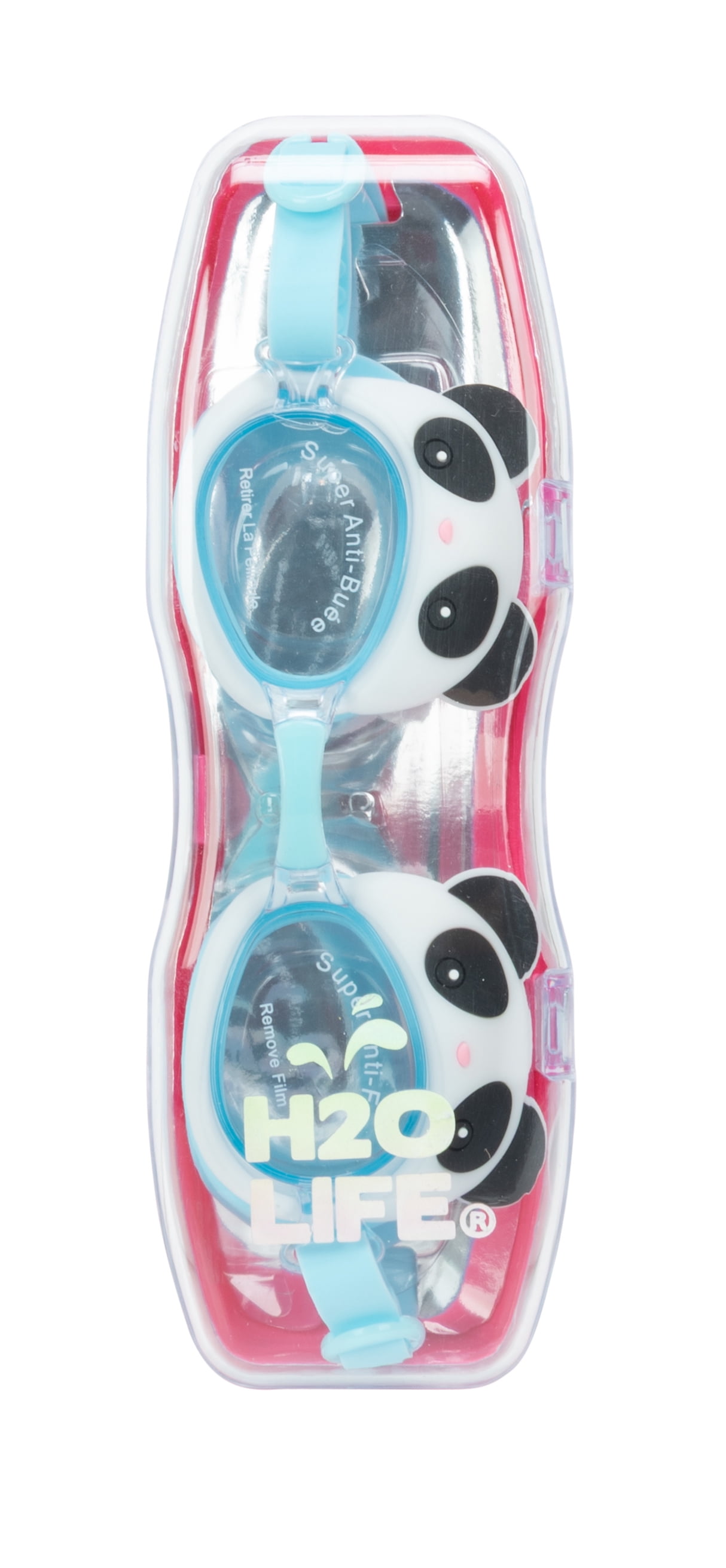 Lunettes de natation H20 Blue Panda en polycarbonate