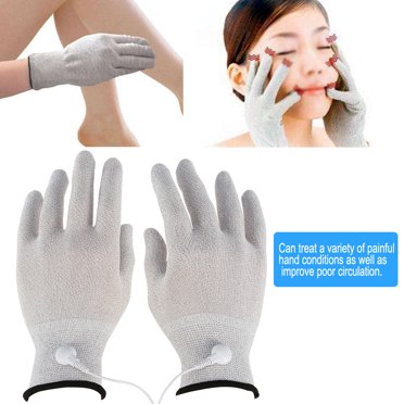 Gants de Massage, 1 Paire de Gants Conducteurs pour Machine à Tens, Gants à Électrode, Durabilité Prolongée