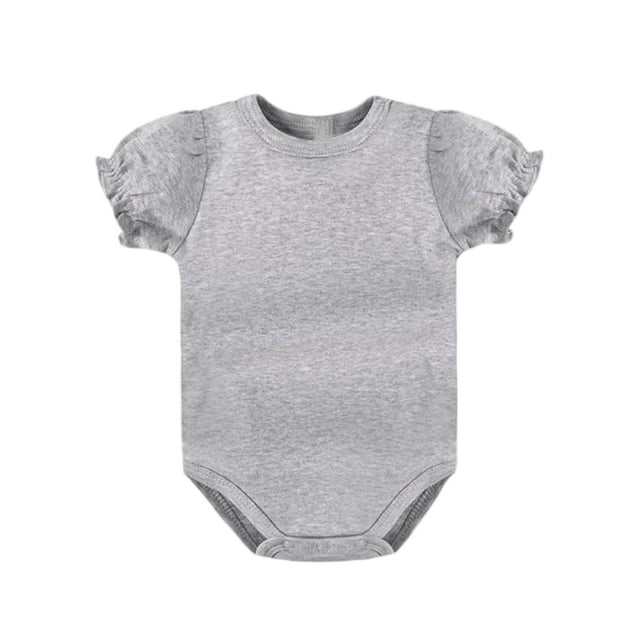 Baby Girl Summer Dress Short Sleeve Romper Off Shoulder 95% Polyester 5% Spandex
