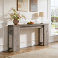 thumbnail image 1 of Fnova Table Console Style Ferme de 70,9 Pouces pour Entrée, Longue Table d'Entrée Étroite en Bois, Assemblage Facile, Gris, 1 of 13