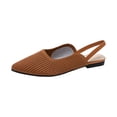 thumbnail image 2 of Cameland Ballerines Slingbacks en Tricot pour Femmes Confort Marche Travail Chaussures, 2 of 3