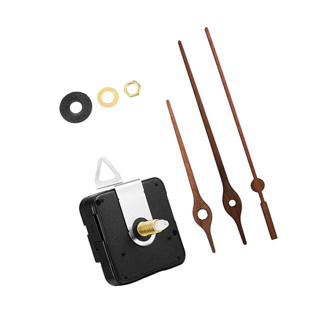 Xingzhi Outil de Remplacement pour Mouvement d'Horloge Murale à Quartz Facile à Utiliser Pièces de Réparation Efficaces Type D 1ensemble