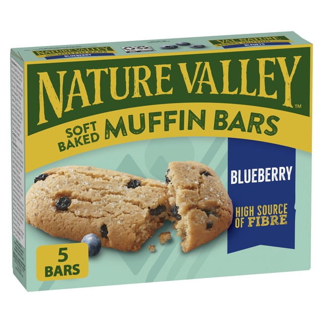 Nature Valley Barres Muffins Moelleuses, Bleuets, Barres Collation, 5 Barres