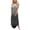 White, variant on Prom Dresses Women's Summer Design Casual Dress Gradual Sleeveless Hanging Neck V-Neck Long Dress Date Night Dress on Clearance