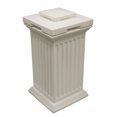 thumbnail image 1 of Good Ideas Savane Patio Colonne Décorative Extérieure Poubelle de Stockage 30 Gallons, 1 of 4