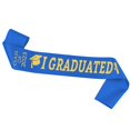 thumbnail image 1 of Etiquette Shoulder Strap Soft Cloth Letters Printed Colorful Ribbon Rhinestone Inlay Headdress Decoration Accessories Graduation, 1 of 10