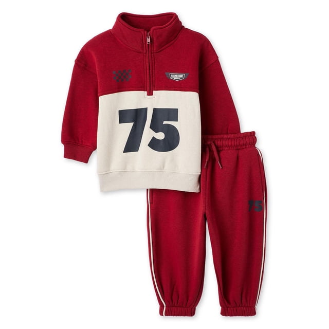 George Baby Boys' Two Piece Sweatshirt Set