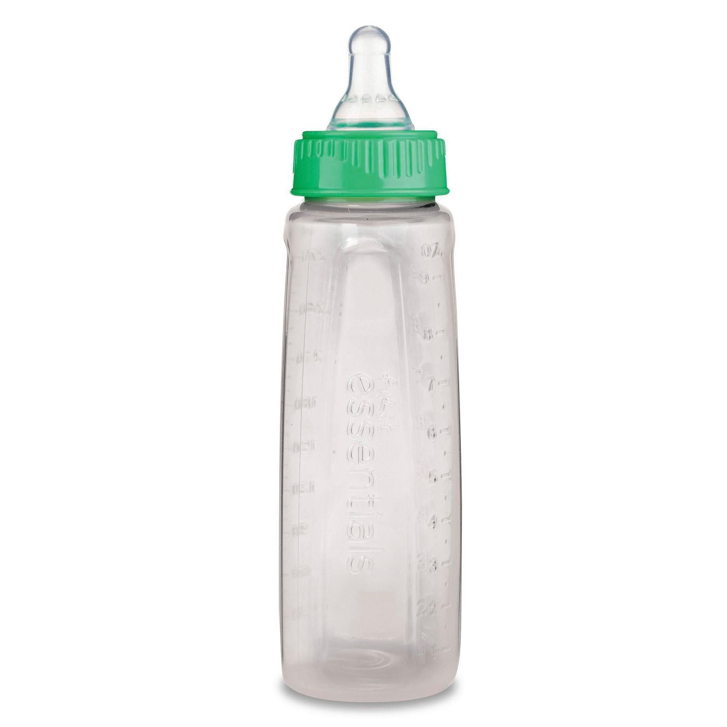 First Essentials by NUK Tétine de Biberon de Rechange, en Silicone, Débit Lent, 0+ Mois