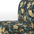 thumbnail image 4 of Designart "Twilight Serenity In The Tropics I" Gold Tropical Upholstered Accent Chair - Tropical Arm Chair For Bedroom, 4 of 7