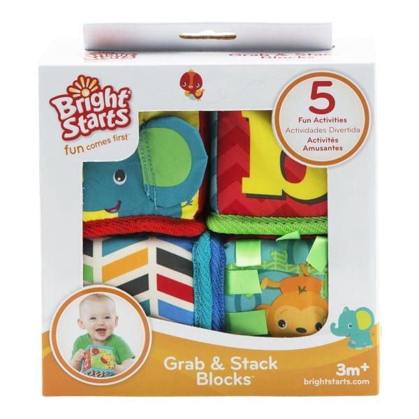 Bright Starts Grab & Stack Blocks™ Toy