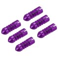 thumbnail image 1 of Uxcell Dart Flight Protectors, Aluminum Alloy Wing Protectors, Purple 6 Pack, 1 of 2