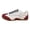 Red, variant on Women's Retro Fashion Sneakers Non Slip Comfortable Casual Running Shoes Breathable Classic Walking Trainers Beige Size 8