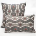 thumbnail image 3 of Pillow Decor Desmond Red Diamond Pillow 12x20" Pillow Cover, 3 of 3