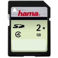 thumbnail image 1 of HAMA - Carte Mémoire SD Classe 4 de 2 Go - 10 Mo/s, 1 of 1