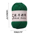 thumbnail image 3 of Birdeem 5 Strands Milk Cotton Doll Crochet Diy Knitting Thread Baby Sweater Wool Ball, 3 of 6