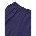 thumbnail image 5 of Hanes Mens X-Temp Jersey Pocket Pant, L, Navy, 5 of 5