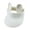 White, variant on Summer Baby Boy Girl Kids Folding Bunny Straw Visor Cap Adjustable Sun Hat