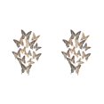 thumbnail image 3 of relayinert Decorative Butterflies Wall Stickers - Beautiful Addition To Home Multiple LK12 Champagne 2Set, 3 of 6
