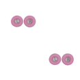 thumbnail image 3 of maskred Coussinets d'Oreilles en Cuir Rond Coussinets Éponge Accessoires Remplacement pour T500BT Casque Sans Fil Rose 2Set, 3 of 6