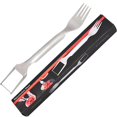 thumbnail image 4 of "Silver Purpose Watermelon With Fork Ideal For Cutting & Serving Watermelon Ergonomic Handle Must Have For Summer Gatherings", 4 of 5