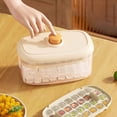 thumbnail image 3 of RKSTN Ice Cube Tray 28-Lattice Press Ice Tray Large-Capacity Ice Cubes Mould Refrigerator Ice Making Easy Demoulding with Lid Ice Box with Ice Box Ice Shovel, 3 of 7
