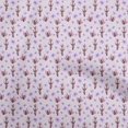 thumbnail image 1 of oneOone Tissu Georgette Viscose Rose Cactus Tissu pour Robe Tissu Imprimé au Mètre 42 Pouces de Large, 1 of 5