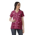 thumbnail image 1 of Moomaya Chemise Tunique Style Enveloppant pour Femmes en Coton Décontracté Col Classique Boutonné, 1 of 6