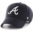 thumbnail image 1 of 47 Atlanta Braves Juke MVP Adjustable Hat - Navy-Road, 1 of 4