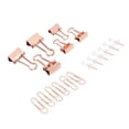 thumbnail image 4 of Binder Office Clips Kit Colored Metal Antirust Push Pins Paper Clips Binder Sets Paper Storage Decoration Office Supplies, 4 of 8