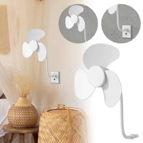 BKER Portable Fan For Home Room Desktop Powerful Air Circulation Quiet Operation Energy Efficient