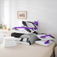 thumbnail image 4 of YST, Gradient Abstract, Ensemble de couette, 7 pièces, Ombre Graffiti, Queen Size, 4 of 4