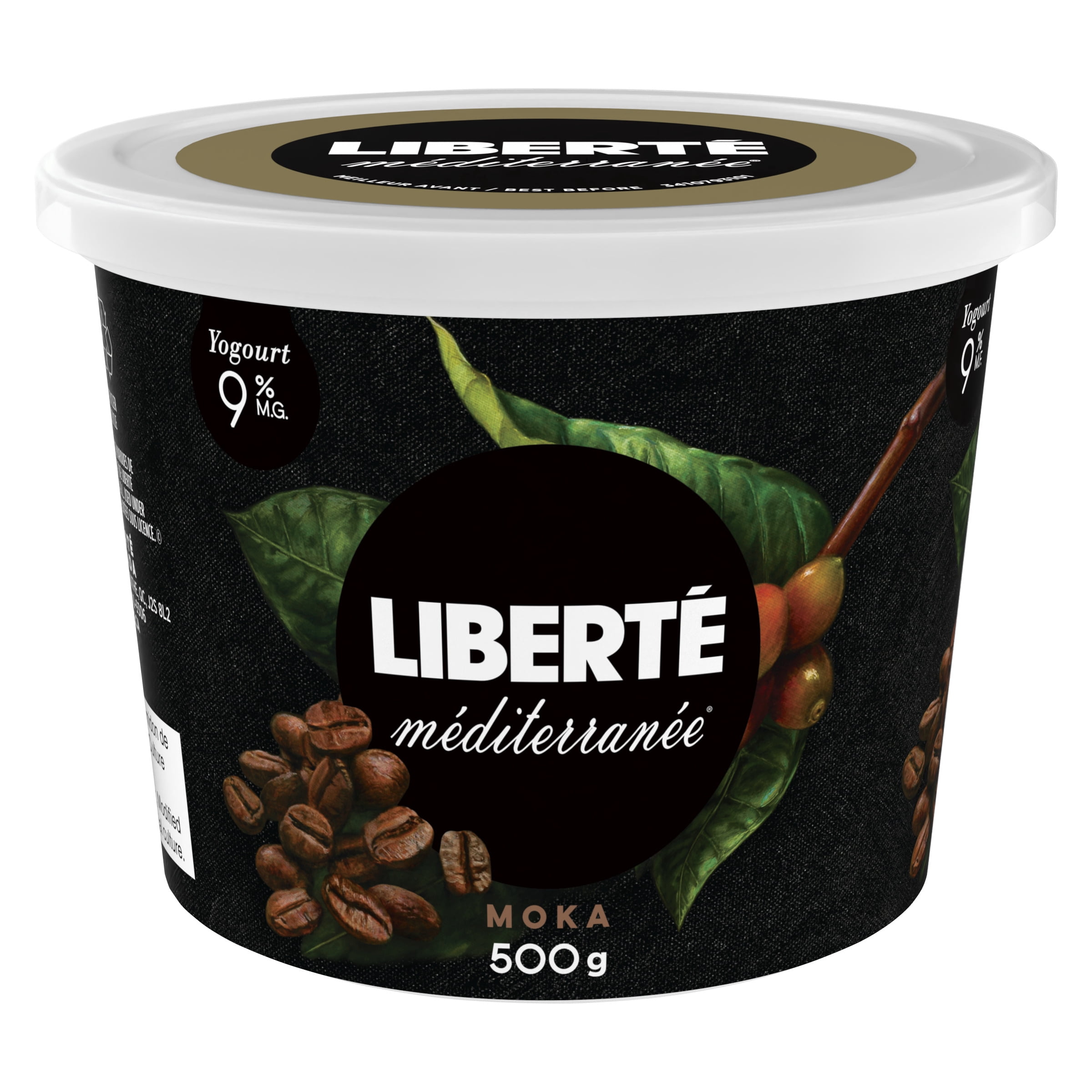 Liberté Méditerranée 9% Yogurt, Mocha, 500 g