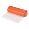 thumbnail image 1 of Unique Bargains Smooth Solid Color Faux Leather Sheets, PU Leather for DIY 20 x 135cm Orange, 1 of 4