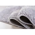 thumbnail image 2 of Ladole Rugs Shaggy Tangier Turkish Smooth Soft Made by Machine Indoor Big Runner Rug in Light Gray White 2'7" x 9'10", 2 of 3