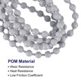 thumbnail image 3 of Unique Bargains 2.62 Yards Blinds Beaded Chain 3Pcs Roller Shades for Window Repair Parts, Grey, 3 of 5