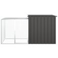 thumbnail image 2 of vidaXL Chicken Cage Anthracite 200x91x100 cm Galvanised Steel, 2 of 4